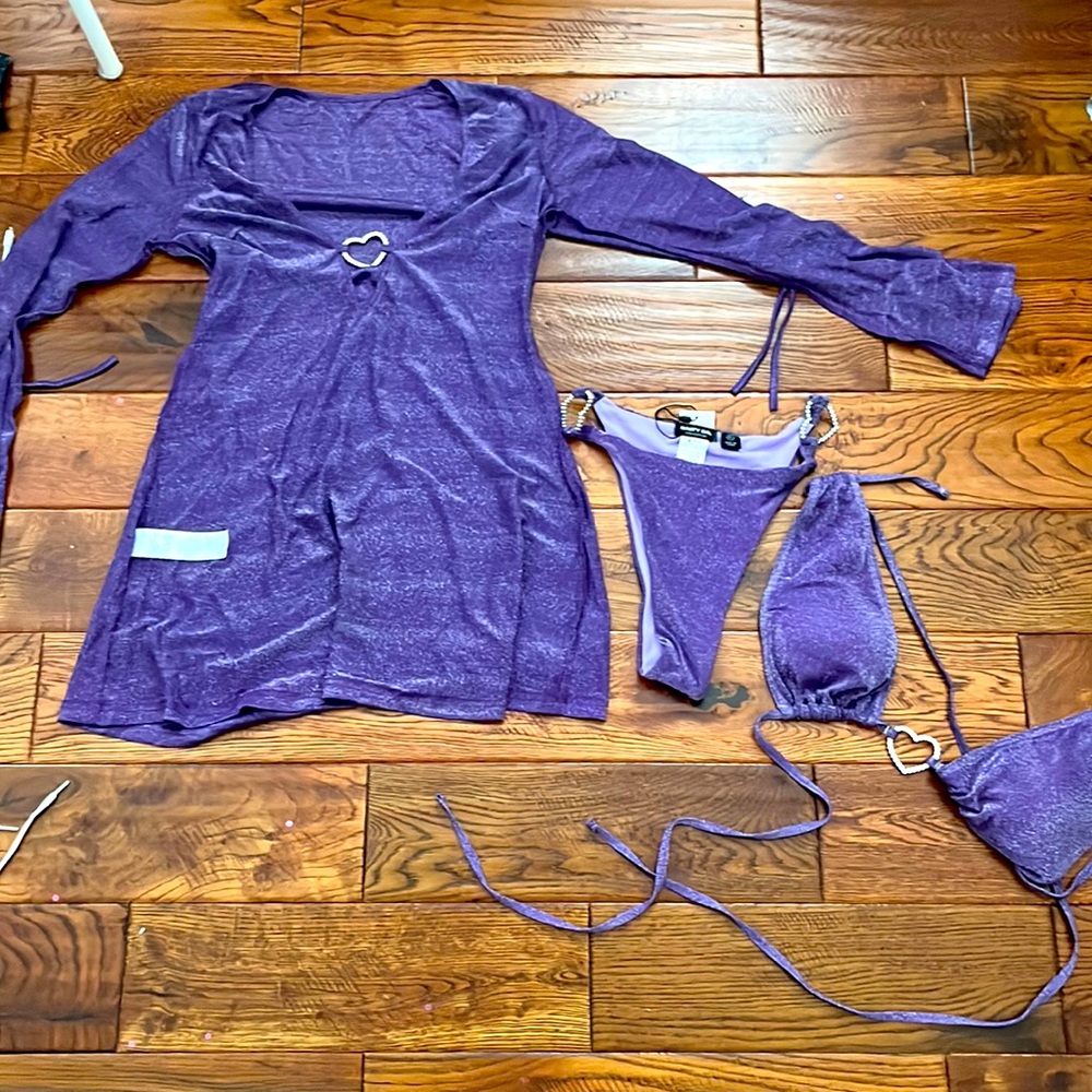 Size 4 Nasty Gal 3 Piece set